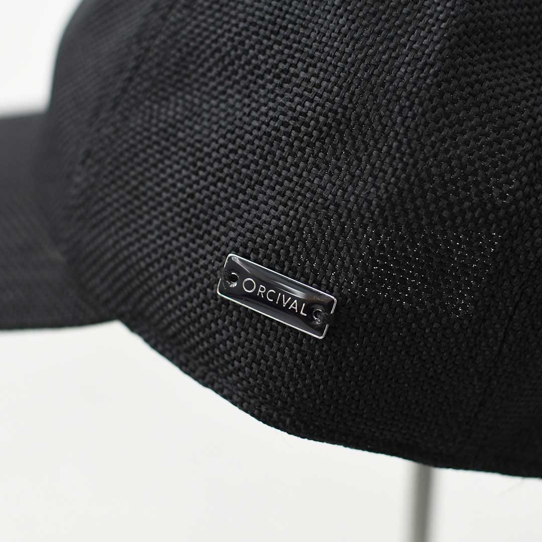 ORCIVAL [オーチバル・オーシバル] RAFFIA LIKE NATURAL 6PANEL CAP [OR-H0362RFG] ラフィアライクナチュラル 6Pキャップ・ラフィアキャップ・麦わらキャップ・ストローキャップ・涼しい・MEN'S / LADY'S [2026SS]