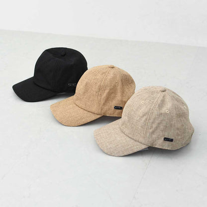 ORCIVAL [オーチバル・オーシバル] RAFFIA LIKE NATURAL 6PANEL CAP [OR-H0362RFG] ラフィアライクナチュラル 6Pキャップ・ラフィアキャップ・麦わらキャップ・ストローキャップ・涼しい・MEN'S / LADY'S [2026SS]