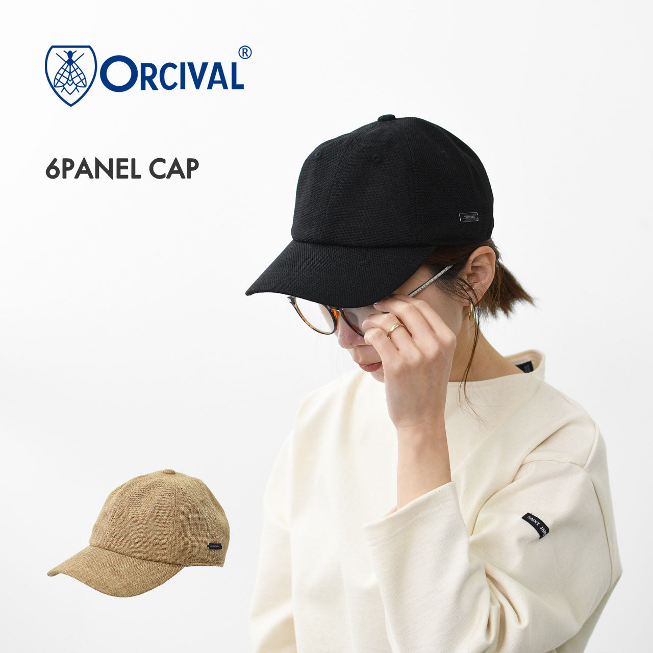ORCIVAL [オーチバル・オーシバル] 6PANL CAP [OR-H0362RLP] 6パネルキャップ [2025SS]