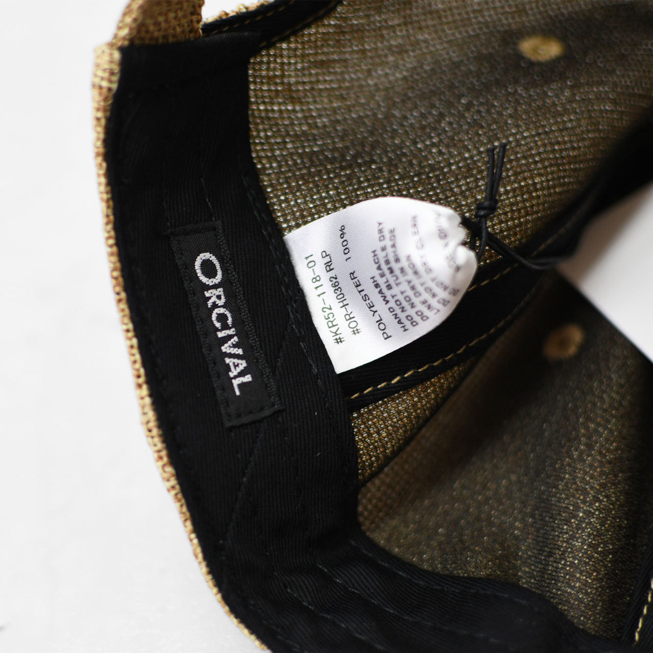 ORCIVAL [オーチバル・オーシバル] 6PANL CAP [OR-H0362RLP] 6パネルキャップ [2025SS]