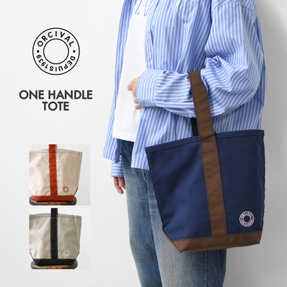 ORCIVAL[オーチバル・オーシバル] ONE HANDLE TOTE [OR-H0339VTC] ワンハンドルトート・無地・ワントーン・コンパクト・ミニバッグ・軽量・斜め掛け・肩掛け・MEN'S / LADY'S [2026AW]