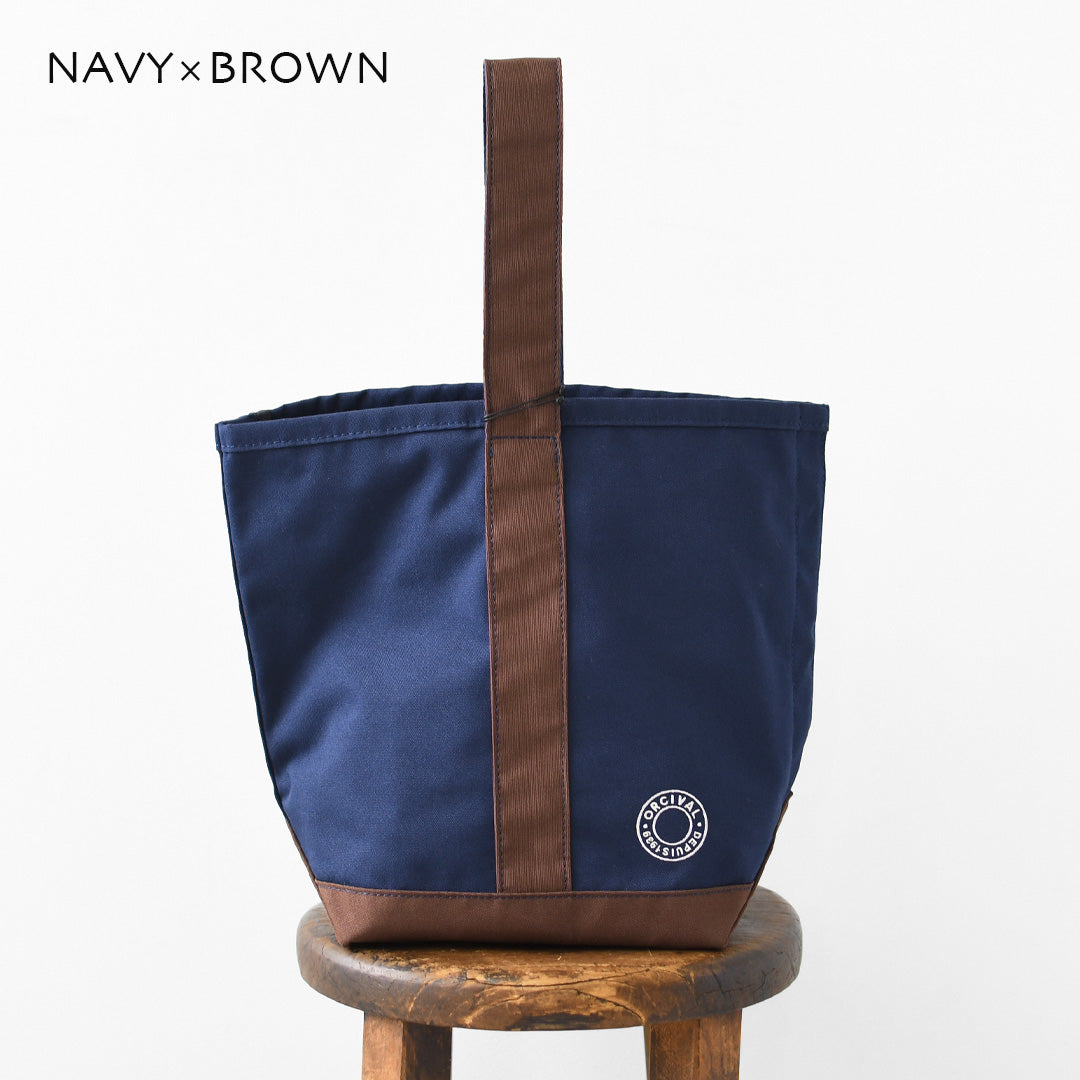 ORCIVAL[オーチバル・オーシバル] ONE HANDLE TOTE [OR-H0339VTC] ワンハンドルトート・無地・ワントーン・コンパクト・ミニバッグ・軽量・斜め掛け・肩掛け・MEN'S / LADY'S [2026AW]