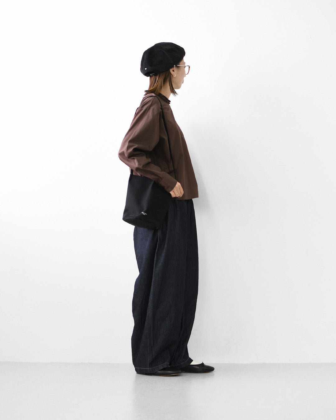 ORCIVAL[オーチバル・オーシバル] TWILL SHOULDER BAG [OR-H0402HBT] ツイル ショルダーバッグ・無地・ワントーン・コンパクト・ミニバッグ・軽量・斜め掛け・肩掛け・MEN'S / LADY'S [2026AW]
