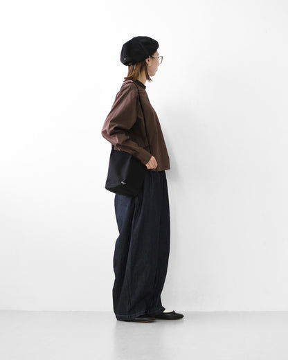 ORCIVAL[オーチバル・オーシバル] TWILL SHOULDER BAG [OR-H0402HBT] ツイル ショルダーバッグ・無地・ワントーン・コンパクト・ミニバッグ・軽量・斜め掛け・肩掛け・MEN'S / LADY'S [2026AW]