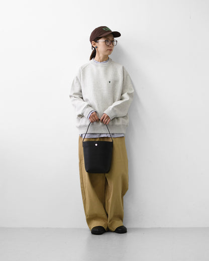 ORCIVAL[オーチバル・オーシバル] Double Face Leather Hand Bag [OR-H0403DFT] ダブルフェイスレザーハンドバッグ レザーバッグ・ショルダーバッグ・無地・ワンハンドル・MEN'S / LADY'S [2026AW]