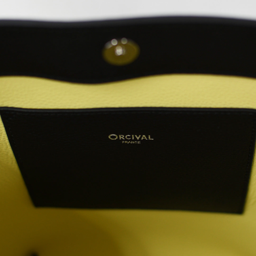 ORCIVAL[オーチバル・オーシバル] Double Face Leather Hand Bag [OR-H0403DFT] ダブルフェイスレザーハンドバッグ レザーバッグ・ショルダーバッグ・無地・ワンハンドル・MEN'S / LADY'S [2026AW]