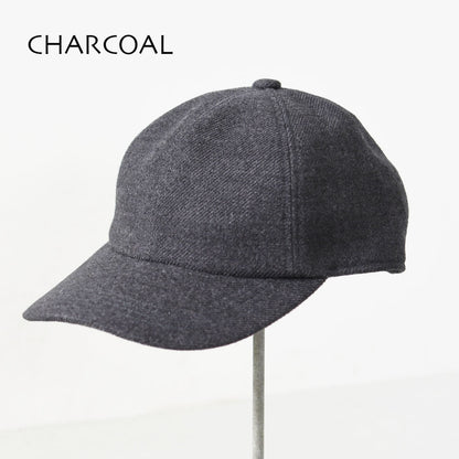 ORCIVAL [オーチバル・オーシバル] WOOL LIKE 6PANEL CAP [OR-H0407SHG] ウールライク 6パネルキャップ・ラフィアキャップ・帽子・シンプル・カジュアル・ナチュラル・MEN'S / LADY'S [2026AW]