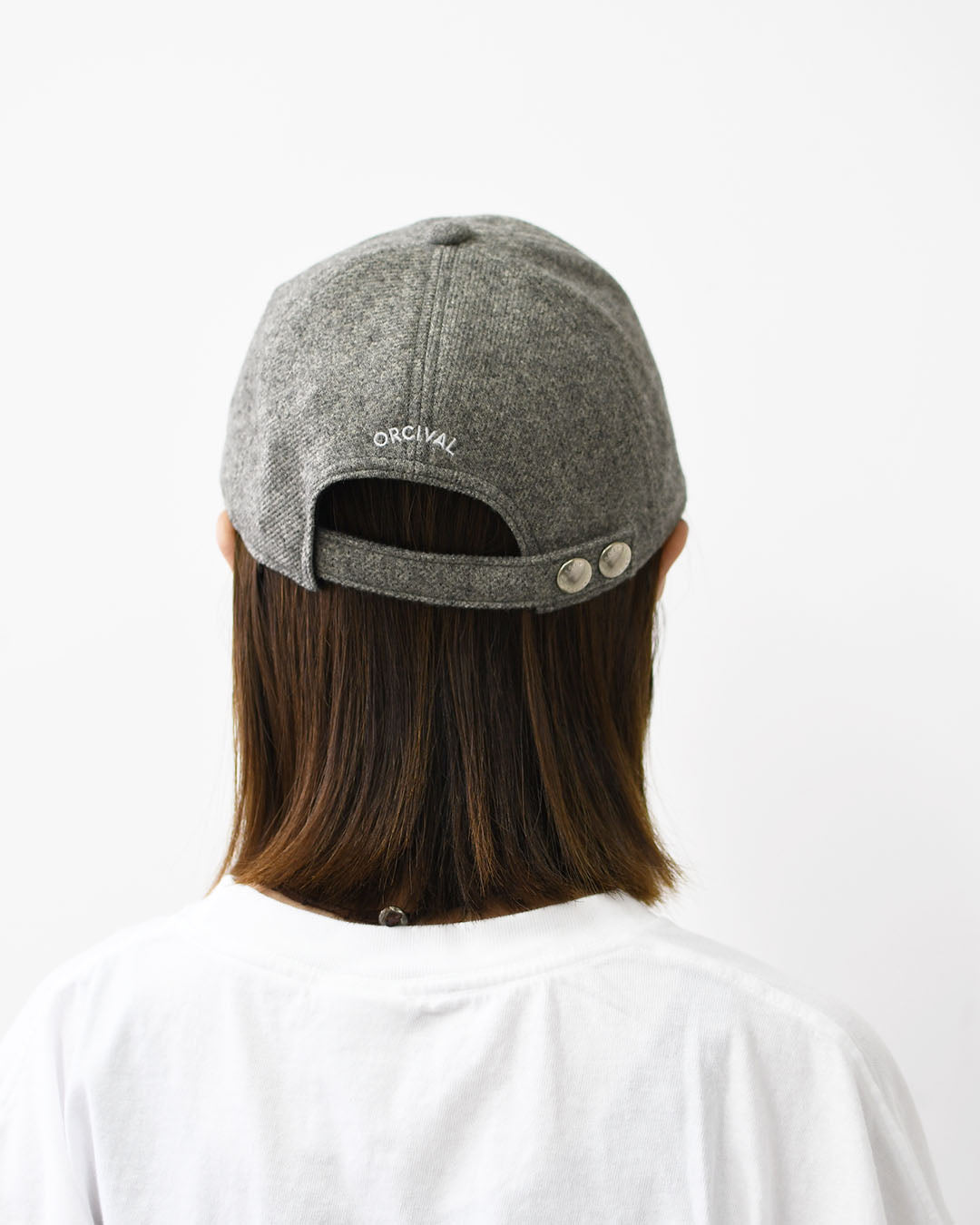 ORCIVAL [オーチバル・オーシバル] WOOL LIKE 6PANEL CAP [OR-H0407SHG] ウールライク 6パネルキャップ・ラフィアキャップ・帽子・シンプル・カジュアル・ナチュラル・MEN'S / LADY'S [2026AW]