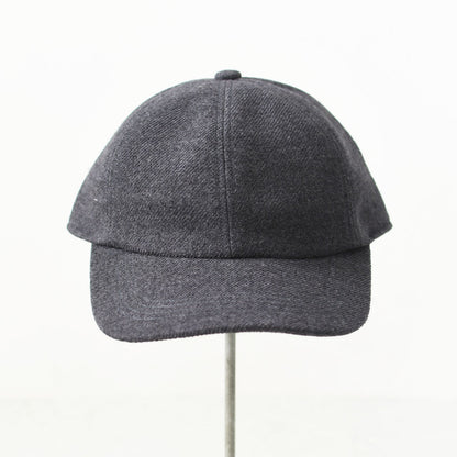ORCIVAL [オーチバル・オーシバル] WOOL LIKE 6PANEL CAP [OR-H0407SHG] ウールライク 6パネルキャップ・ラフィアキャップ・帽子・シンプル・カジュアル・ナチュラル・MEN'S / LADY'S [2026AW]