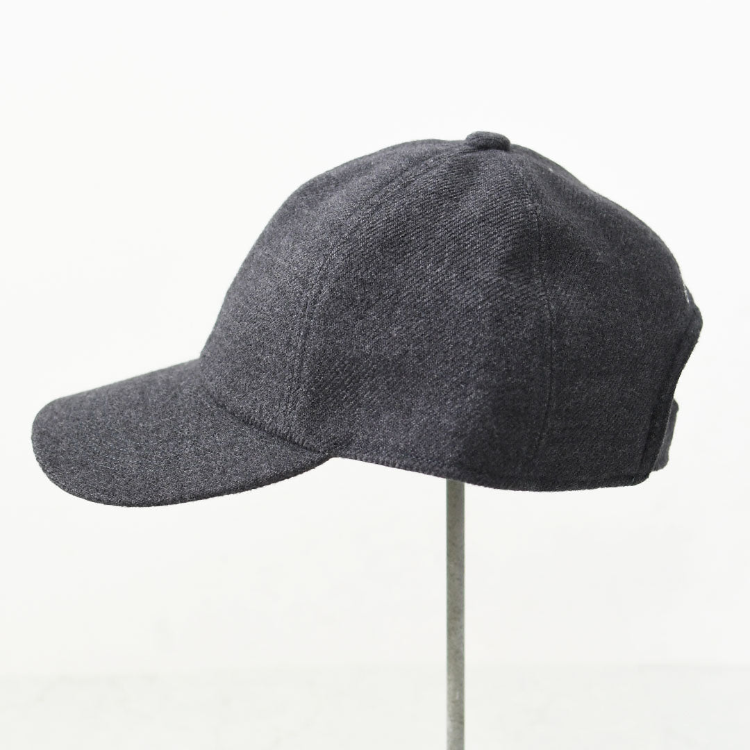 ORCIVAL [オーチバル・オーシバル] WOOL LIKE 6PANEL CAP [OR-H0407SHG] ウールライク 6パネルキャップ・ラフィアキャップ・帽子・シンプル・カジュアル・ナチュラル・MEN'S / LADY'S [2026AW]