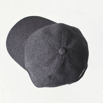 ORCIVAL [オーチバル・オーシバル] WOOL LIKE 6PANEL CAP [OR-H0407SHG] ウールライク 6パネルキャップ・ラフィアキャップ・帽子・シンプル・カジュアル・ナチュラル・MEN'S / LADY'S [2026AW]