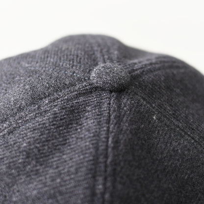 ORCIVAL [オーチバル・オーシバル] WOOL LIKE 6PANEL CAP [OR-H0407SHG] ウールライク 6パネルキャップ・ラフィアキャップ・帽子・シンプル・カジュアル・ナチュラル・MEN'S / LADY'S [2026AW]