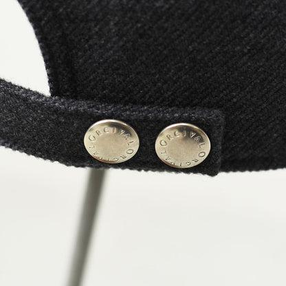 ORCIVAL [オーチバル・オーシバル] WOOL LIKE 6PANEL CAP [OR-H0407SHG] ウールライク 6パネルキャップ・ラフィアキャップ・帽子・シンプル・カジュアル・ナチュラル・MEN'S / LADY'S [2026AW]