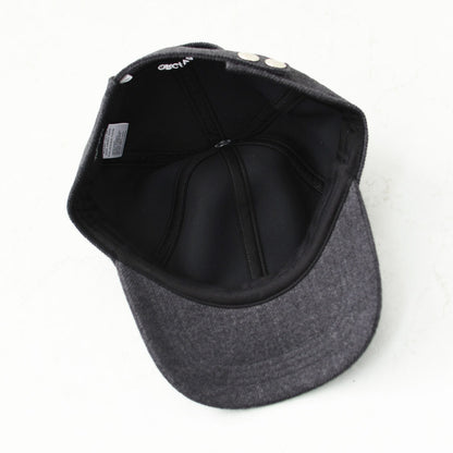 ORCIVAL [オーチバル・オーシバル] WOOL LIKE 6PANEL CAP [OR-H0407SHG] ウールライク 6パネルキャップ・ラフィアキャップ・帽子・シンプル・カジュアル・ナチュラル・MEN'S / LADY'S [2026AW]