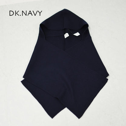 ORCIVAL [オーチバル・オーシバル] WOOL JERSEY KNIT SCARF HOODIE [OR-H0410KKW] ウールジャージー ニットスカーフフーディ・フーディー・フード マフラー・ネックウォーマー・LADY'S [2026AW]