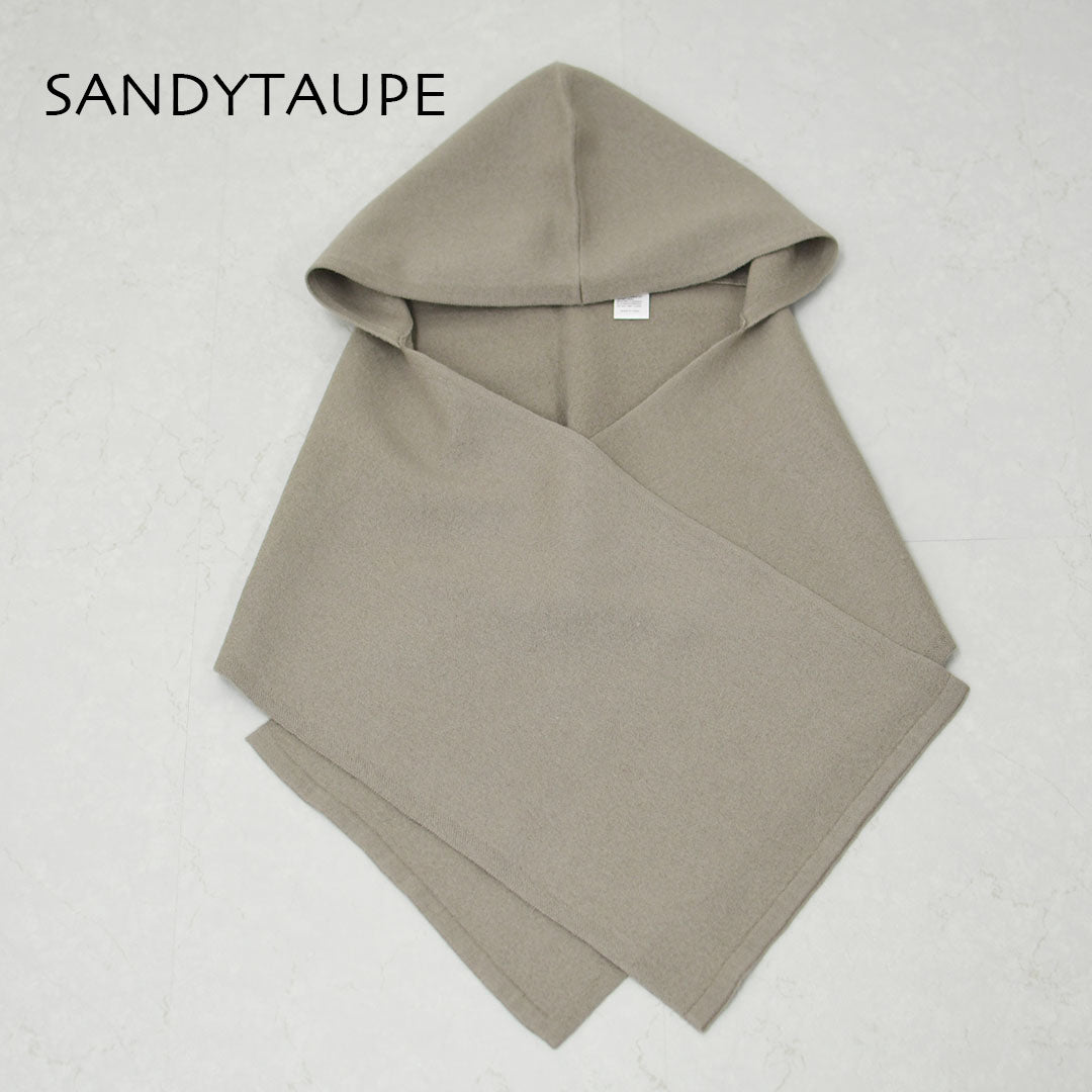 ORCIVAL [オーチバル・オーシバル] WOOL JERSEY KNIT SCARF HOODIE [OR-H0410KKW] ウールジャージー ニットスカーフフーディ・フーディー・フード マフラー・ネックウォーマー・LADY'S [2026AW]