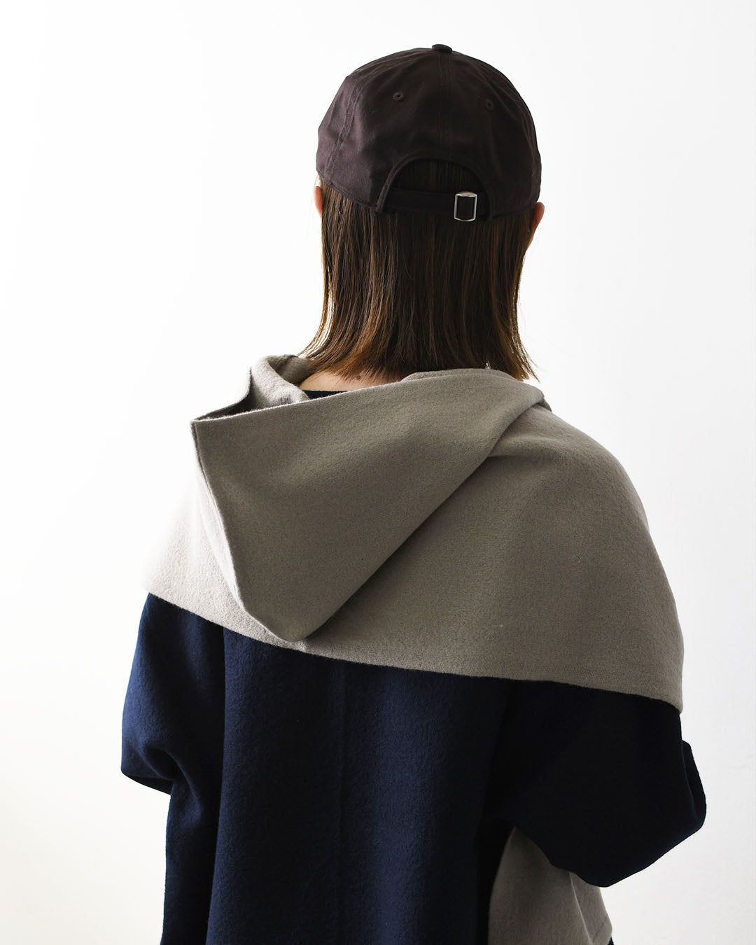 ORCIVAL [オーチバル・オーシバル] WOOL JERSEY KNIT SCARF HOODIE [OR-H0410KKW] ウールジャージー ニットスカーフフーディ・フーディー・フード マフラー・ネックウォーマー・LADY'S [2026AW]
