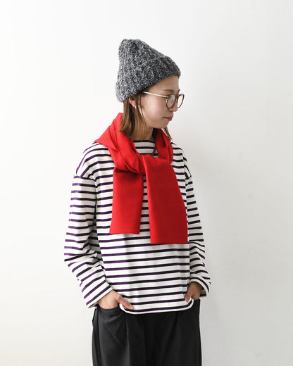 ORCIVAL [オーチバル・オーシバル] WOOL JERSEY KNIT SCARF HOODIE [OR-H0410KKW] ウールジャージー ニットスカーフフーディ・フーディー・フード マフラー・ネックウォーマー・LADY'S [2026AW]