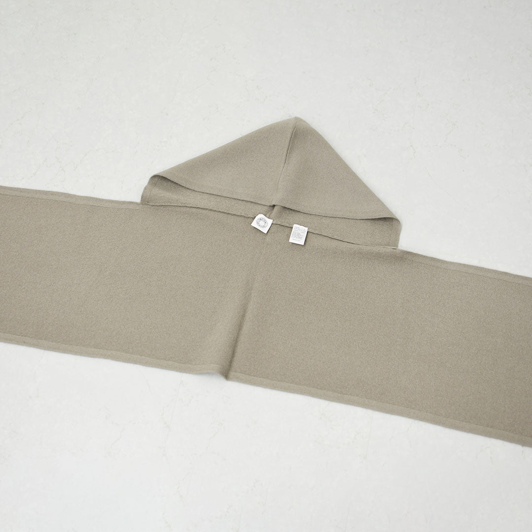 ORCIVAL [オーチバル・オーシバル] WOOL JERSEY KNIT SCARF HOODIE [OR-H0410KKW] ウールジャージー ニットスカーフフーディ・フーディー・フード マフラー・ネックウォーマー・LADY'S [2026AW]