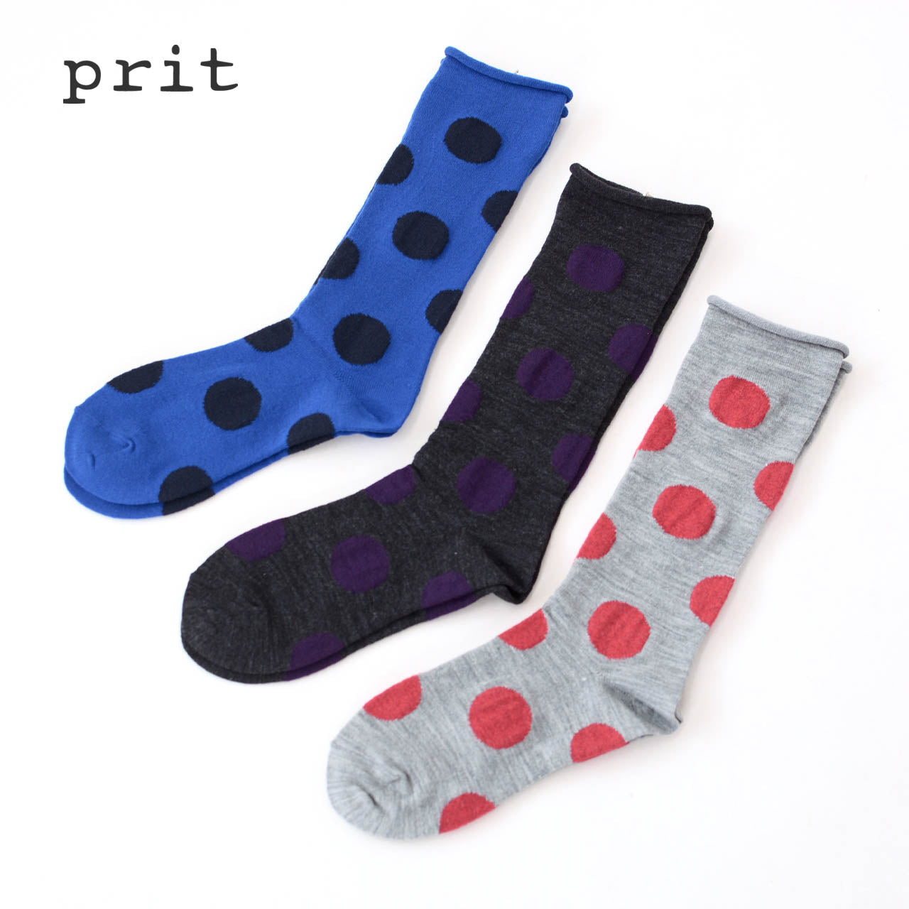 prit [プリット] ドットソックス [P00563] [2024AW]