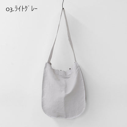 prit [プリット] コットンリネン交織高密度ウェザー ラウンド2wayトート [P01501] [2025SS]