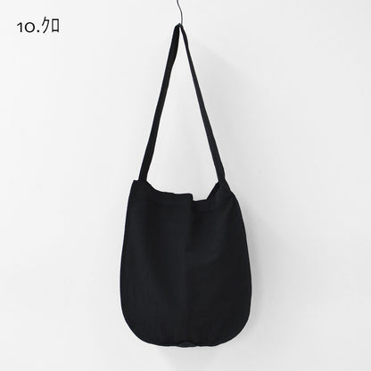 prit [プリット] コットンリネン交織高密度ウェザー ラウンド2wayトート [P01501] [2025SS]