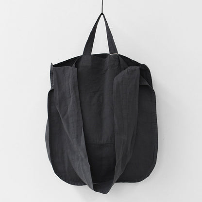 prit [プリット] コットンリネン交織高密度ウェザー ラウンド2wayトート [P01501] [2025SS]