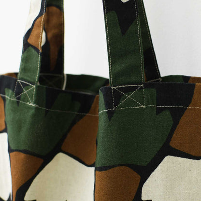 prit [プリット] コットンリネンキャンバスラージクッカプリントトート [P01502] [2025SS]