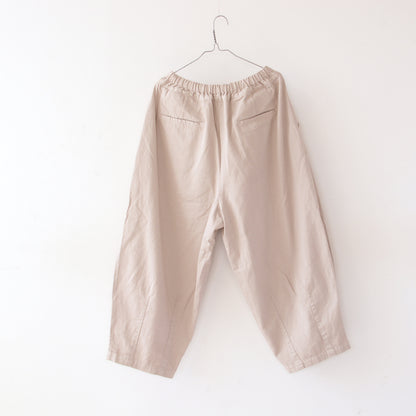 prit [プリット] コットンリネンカツラギボールパンツ [P70510] [2024AW]