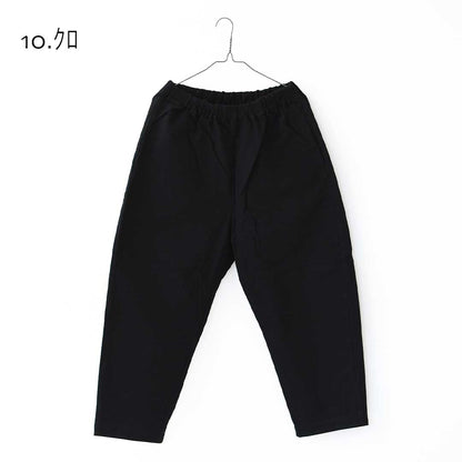 prit [プリット] 甘撚ドビースエード起毛 スロウパンツ [P70604] スエードパンツ・ゆったりシルエット・ワイドシルエット・着心地・柔らか・LADY'S [2025AW]