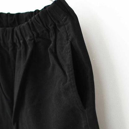 prit [プリット] 甘撚ドビースエード起毛 スロウパンツ [P70604] スエードパンツ・ゆったりシルエット・ワイドシルエット・着心地・柔らか・LADY'S [2025AW]