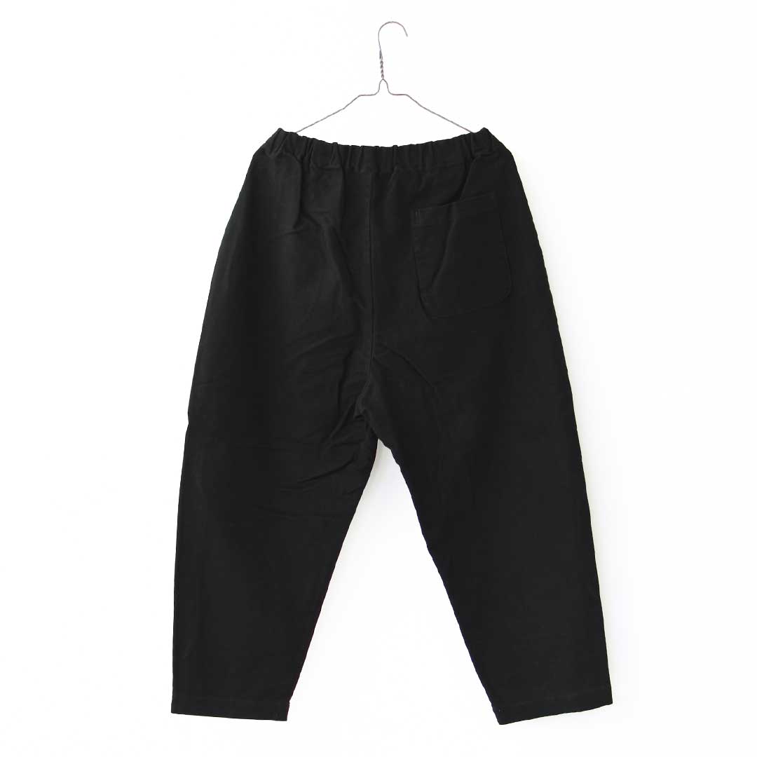 prit [プリット] 甘撚ドビースエード起毛 スロウパンツ [P70604] スエードパンツ・ゆったりシルエット・ワイドシルエット・着心地・柔らか・LADY'S [2025AW]