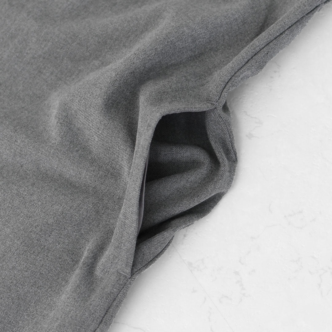 prit [プリット] 30/2ツイルストレッチ裏起毛　Vネックオールインワン [P70620] サロペット・Vネック・ゆったりシルエット・LADY'S [2025AW]