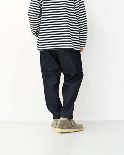 prit [プリット] 6ozデニム ワンタックテーパードパンツ [P70632] ライトデニム・デニム・テーパードシルエット・LADY'S [2025AW]