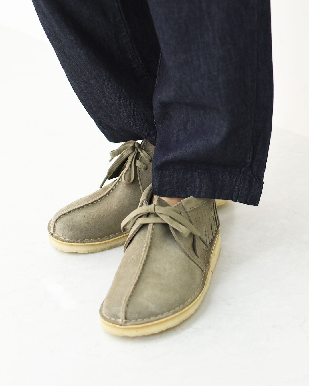 prit [プリット] 6ozデニム ワンタックテーパードパンツ [P70632] ライトデニム・デニム・テーパードシルエット・LADY'S [2025AW]