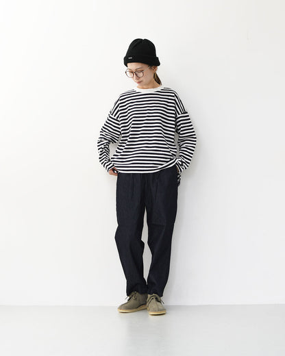 prit [プリット] 6ozデニム ワンタックテーパードパンツ [P70632] ライトデニム・デニム・テーパードシルエット・LADY'S [2025AW]