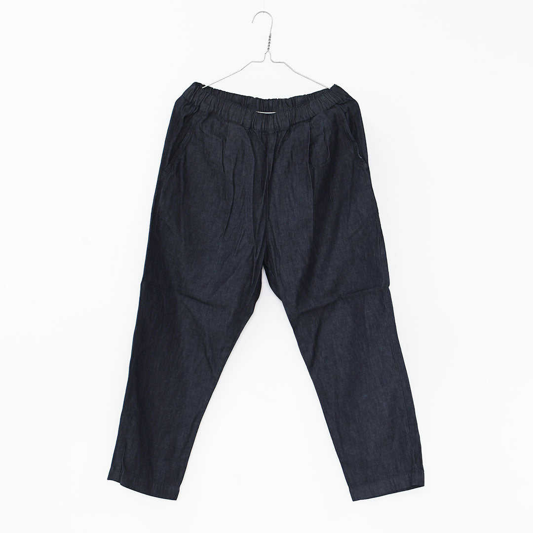 prit [プリット] 6ozデニム ワンタックテーパードパンツ [P70632] ライトデニム・デニム・テーパードシルエット・LADY'S [2025AW]