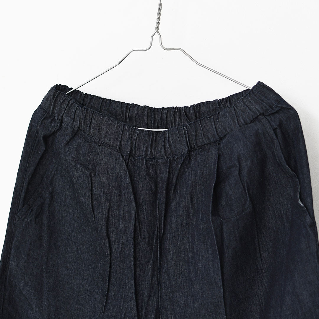 prit [プリット] 6ozデニム ワンタックテーパードパンツ [P70632] ライトデニム・デニム・テーパードシルエット・LADY'S [2025AW]