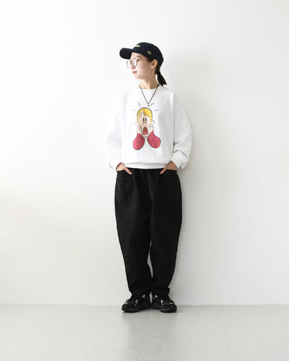 prit [プリット] 40/1二重織接結サルエルパンツ [p70729] サルエルパンツ・LADY'S [2026AW]