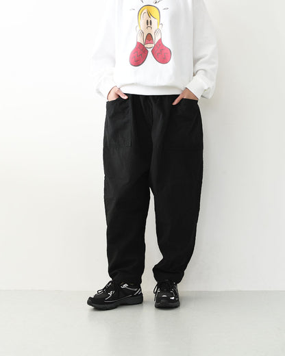 prit [プリット] 40/1二重織接結サルエルパンツ [p70729] サルエルパンツ・LADY'S [2026AW]