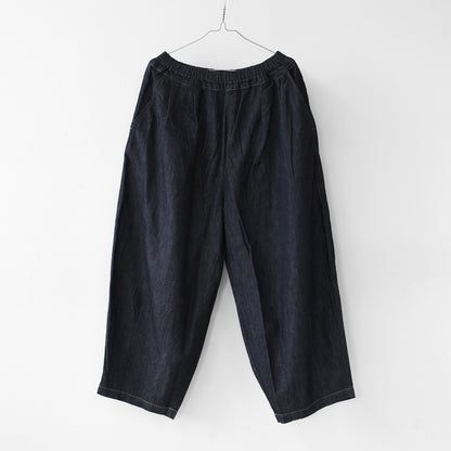 prit [プリット] 6ozデニムボールパンツ [P70735] ボールパンツ・ワイドシルエット・ゆったりサイズ・ワイド・リラックスパンツ・LADY'S [2026AW]