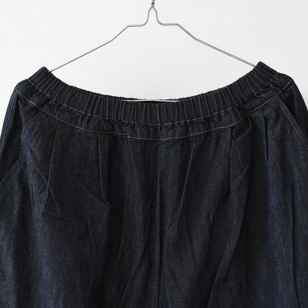 prit [プリット] 6ozデニムボールパンツ [P70735] ボールパンツ・ワイドシルエット・ゆったりサイズ・ワイド・リラックスパンツ・LADY'S [2026AW]