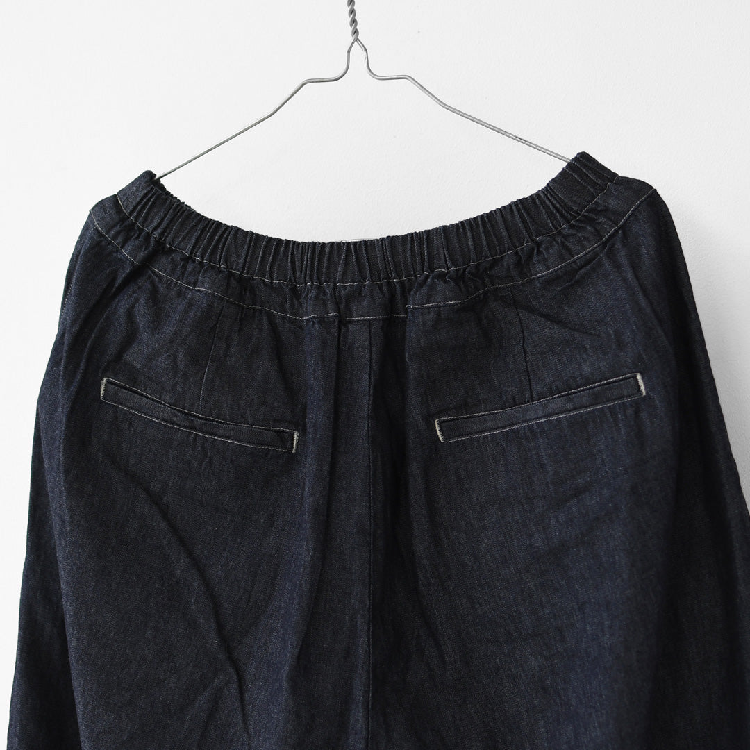 prit [プリット] 6ozデニムボールパンツ [P70735] ボールパンツ・ワイドシルエット・ゆったりサイズ・ワイド・リラックスパンツ・LADY'S [2026AW]