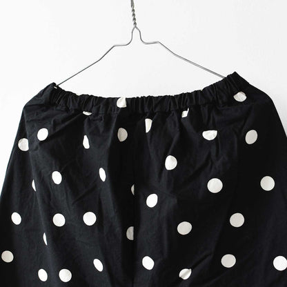 prit [プリット] 馬布ドットプリントワイドパンツ [P71504] バフドットプリントワイドパンツ [2025SS]