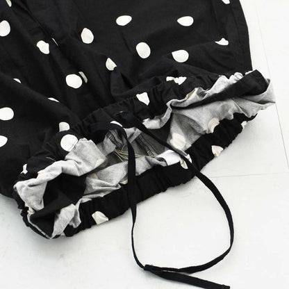 prit [プリット] 馬布ドットプリントワイドパンツ [P71504] バフドットプリントワイドパンツ [2025SS]