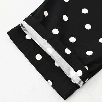 prit [プリット] 馬布ドットプリントワイドパンツ [P71504] バフドットプリントワイドパンツ [2025SS]