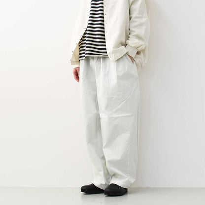 prit [プリット] 40/1綾ダンプボールパンツ [P71529] 40/1アヤダンプボールパンツ [2025SS]