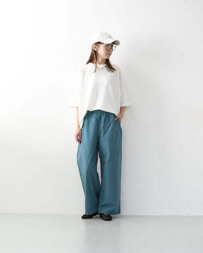 prit [プリット] コットンナイロン高密度平織パジャマパンツ [P71624] パジャマパンツ・リラックスパンツ・コットンナイロン・LADY'S [2026SS]