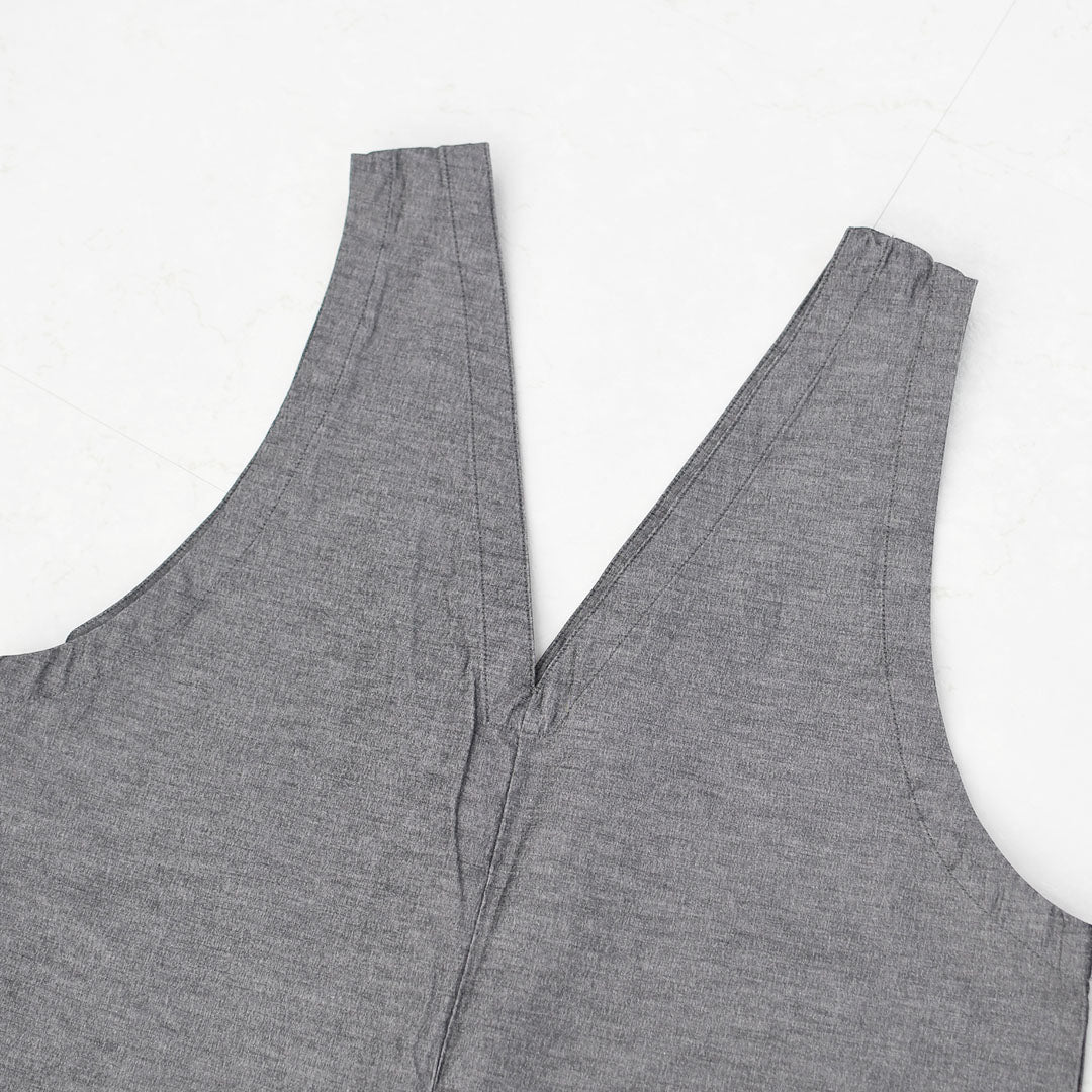 prit [プリット] 綿麻ストレッッチVネックオールインワン [P71629] オールインワン・Vネック・ゆったりシルエット・LADY'S [2026SS]