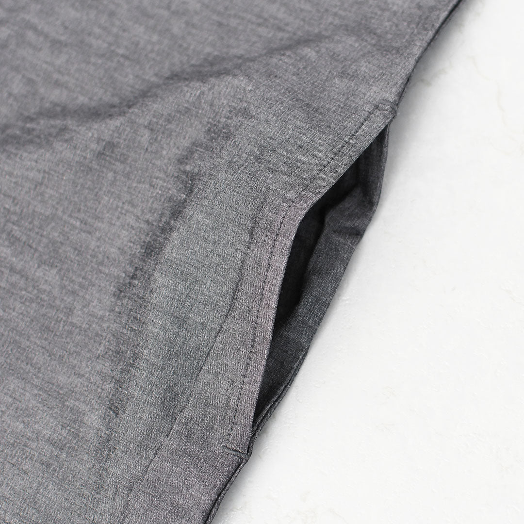 prit [プリット] 綿麻ストレッッチVネックオールインワン [P71629] オールインワン・Vネック・ゆったりシルエット・LADY'S [2026SS]